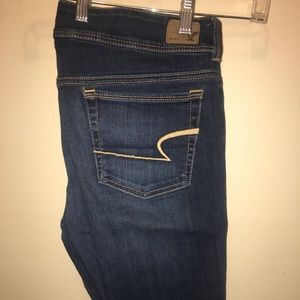 Kick Boot jeans- not distressed